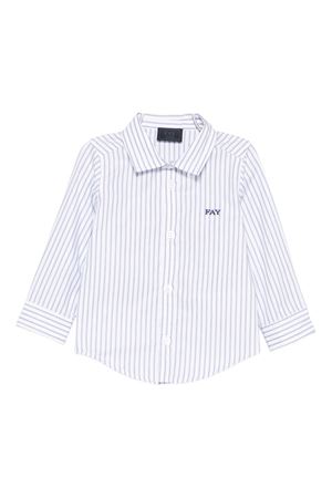 camicia in cotone azzurro FAY KIDS | FX5510P0548100BL